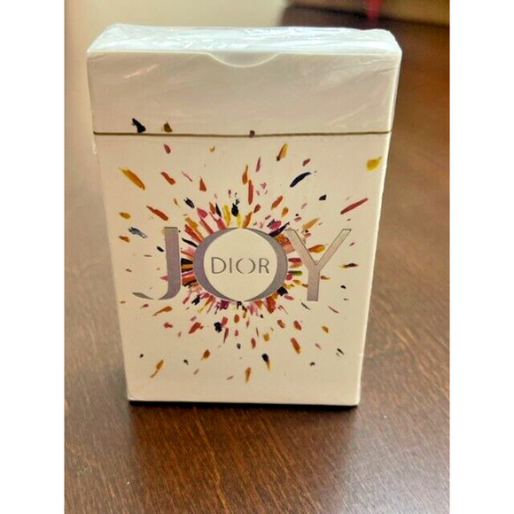 CHRISTIAN DIOR JOY DESIGNER PLAYING CARDS BRAND NEW & SEALED! - Picture 1 of 5